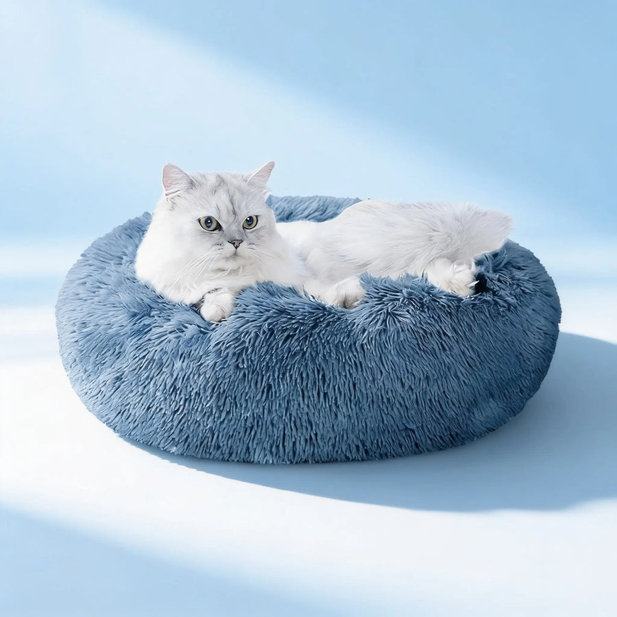 Blyio Plush Donut Cat Bed — product view 1
